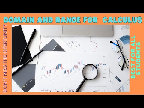 Domain and range from a graph#Calculus#Tutorial for beginner