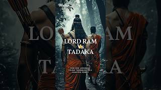 Lord Ram vs Tadaka #Ram #Ramayan #EpicTales #IndianMythology #Mythik