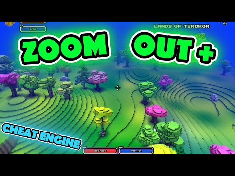 Cube World (Alpha) - Removing Zoom Cap With Cheat Engine
