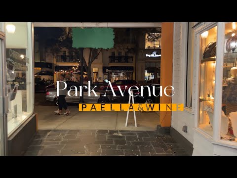 Romantic Stroll | Paella's & Wine | Park Avenue | Winter Park | Florida