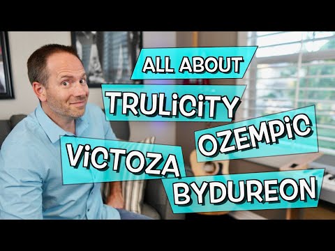 All about Trulicity, Ozempic, Victoza, Bydureon, and others.   An Intro to GLP1s