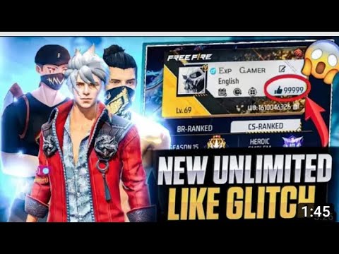 UNLIMITED LIKE FREE FIRE NEW GLITCH | FREE FIRE NEW CRAFTLAND GLITCH | FREE FIRE LIKE GLITCH |