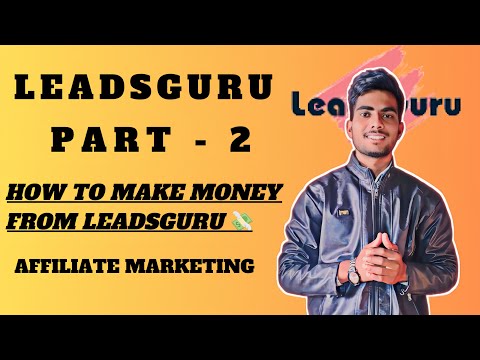 How to make money from leadsguru part - 2 #onlinemoney