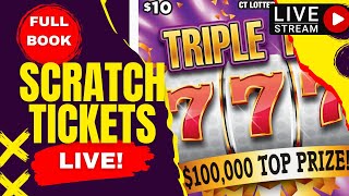 ‼️LIVE LOTTERY‼️ FULL BOOK Triple Red 7️⃣7️⃣7️⃣’s