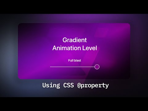 We can FINALLY animate gradients with CSS!