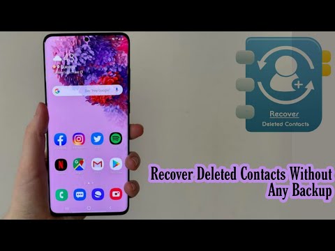 Recover Deleted Contacts Without Any Backup | Android | iOS | 100 % Working | 2020