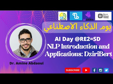 AI Day @ RE2=SD | NLP DziriBert