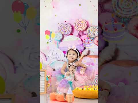 My daughter's first birthday #capcut