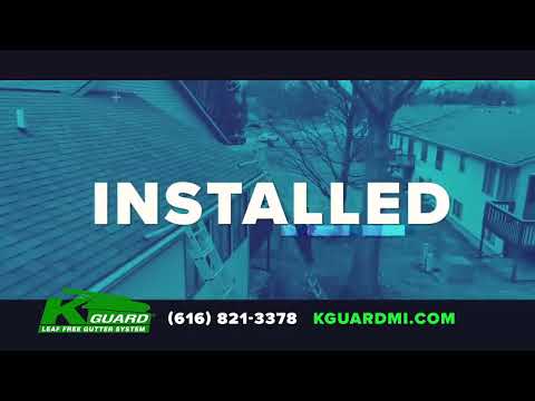 K-Guard Leaf Free Gutter System