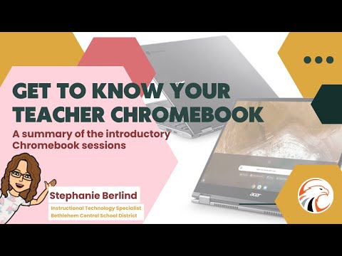 Teacher Chromebook Overview