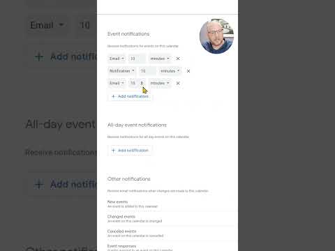 Change your default Google Calendar reminders to work for you, with pop ups and emails.