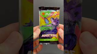 कमांडर मास्टर्स बूस्टर पैक खोलना #mtg #magicthegathering