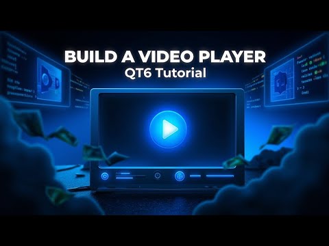 How To Make a Video Player Using QT | Bangla Tutorials in QT6