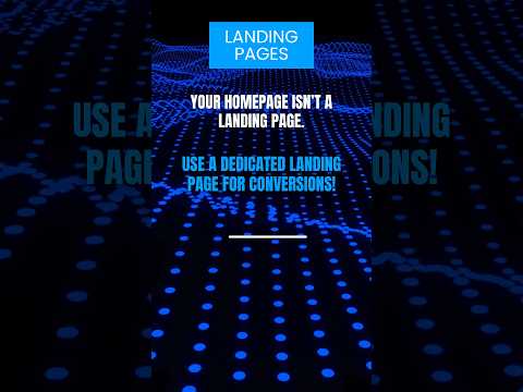 Landing Pages | Wordpress tips and tricks #trending #shorts