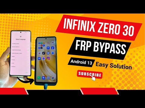 Infinix Zero 30 ( X6731B ) Frp Bypass Without PC Easy Solution