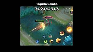 Paquito Combo For Beginners part2#mobilelegends #mlbb #guide #mlbbshorts #shorts