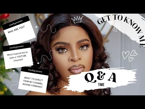 Q & A time | A get to know me session |Who am I #gettoknowme #viral video