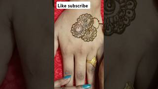 Simple beautiful mehandi designs/#viralvideo #mehndi #hennadisign #youtubeshorts #trendingshorts