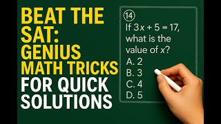 Beat the SAT: Genius Math Tricks for Quick Solutions equivalent expressions 2.11 2.12 2.13