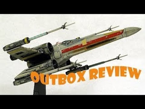 AlexModelling Outbox Review 1/72 Fine Molds X-wing