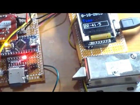 RFID Doorlock controlled