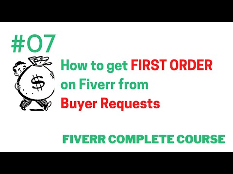 How to get orders on Fiverr from Buyer Requests | Get orders on Fiverr | Fiverr First Order 2022