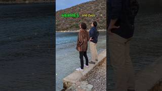 Hermes and ZEUS!? ✨⚡😱 #shorts #music #epicthemusical #hermes #zeus