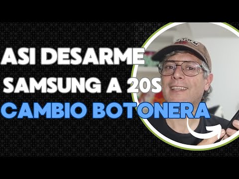 👉 "Desarmo y reparo un Samsung A20s | Cambio de botonera rota + instalación nueva"