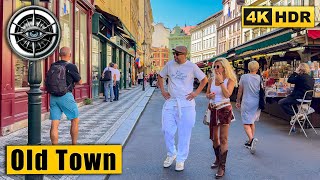 Prague Old Town Walking Tour | Walk Through Historic Streets 🇨🇿 4K HDR