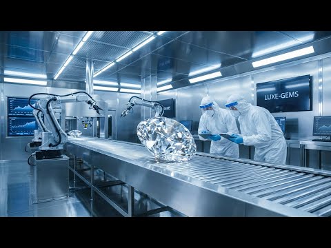 Inside Diamond Skincare – How Natural Diamonds Become a Billion-Dollar Beauty Formula (Full Process)
