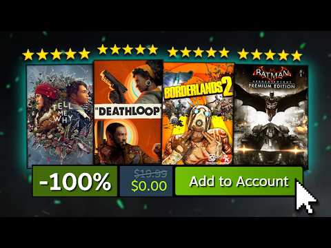 5 FREE Games You Can Claim Right Now (Steam + Epic Games)🔥