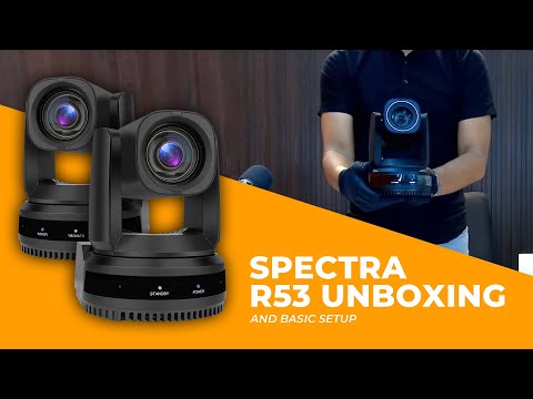 Enhance Spectra PTZ Camera Unboxing