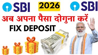 SBI bank FD interest rate 2026 | SBI bank fixed deposit interest rates 2026 | SBI fd interest