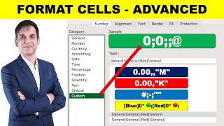 Cutomize Your Things with CUSTOM in Format Cells ADVANCED in Excel