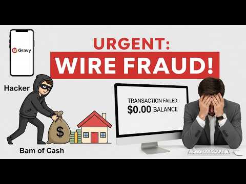 The $100,000 "Closing Day" Scam (DO NOT WIRE MONEY YET!)