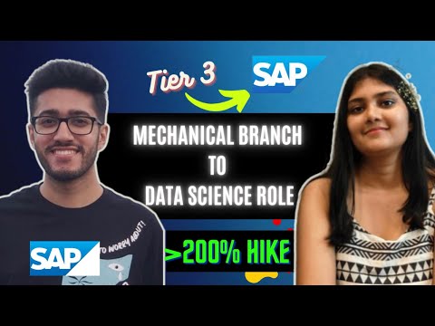 Data Science Roadmap 2024 | Mechanical Branch to Data Scientist at SAP