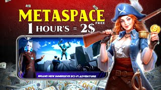 METASPACE NEW FREE PLAY TO EARN CRYPTO GAME FOR MOBILE ANDROID OR IOS | METASPACE HOW TO EARN GUIDE