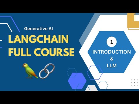 Introduction & LLM Integration | LangChain Full Course #langchain #generativeai #datascience #data