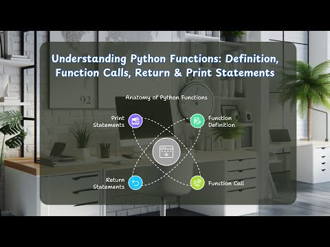Python Functions Explained - Basics of Function Definition, Call, Return, and Print