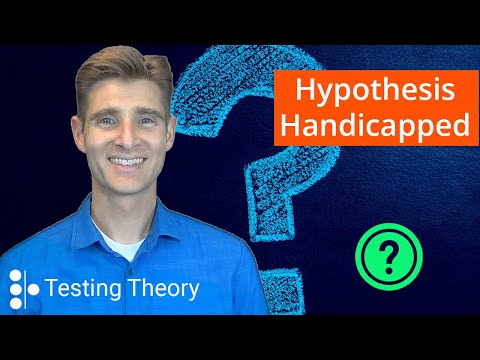 Hypothesis Handicapped in A/B Testing