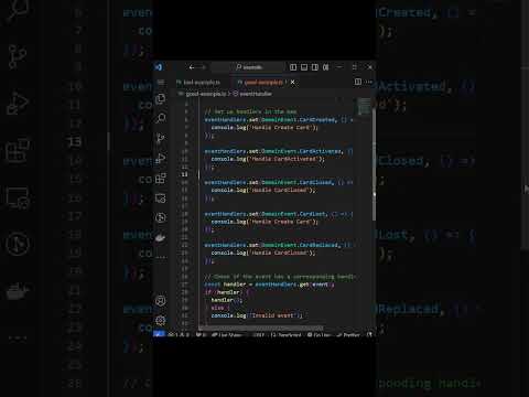 Clean Code - Multiple Switch Statement improved with Map #python #cleancode #programming