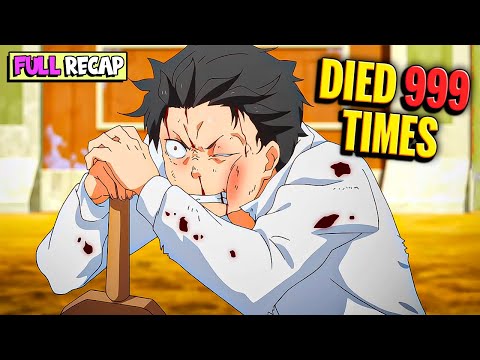 ☠️Weak boy has DIED 999 TIMES but can't tell Anyone🖤 Rezero All Seasons Anime Recap