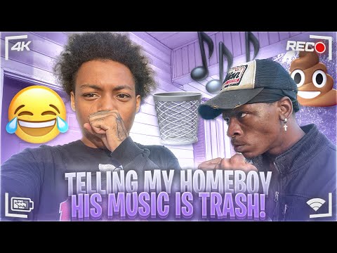 TELLING @YNMjoskii HIS MUSIC IS TRASH *GONE WRONG*