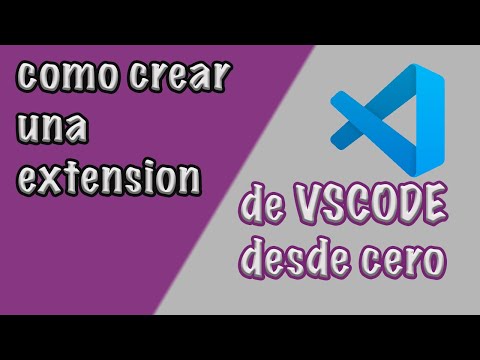 Crear una extension de VSCode desde cero