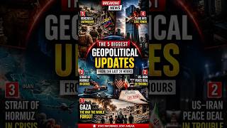Top 5 Geopolitical Updates Today | US-Iran Tensions, Gaza, China & Venezuela News