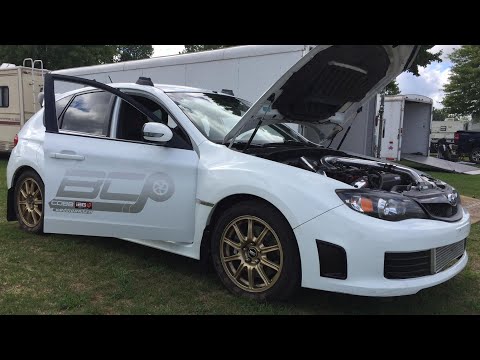 BCP X500+ STi 10.98@124mph TD06 20G on ethanol