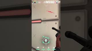 Quad OPerator kills on Haven with Chamber Valorant #shorts