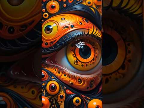 WARNING! This AI 3D Eye 👁️ Just Moved… Is It Watching You? 😱 #Shorts