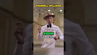 Pharrell Williams' EVOLUTION: From Beat Maker to Global Music Mogul 🎶💰 #evolution #shorts