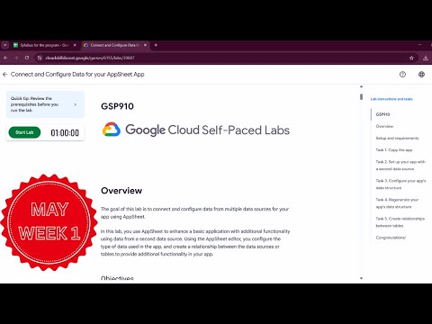 Connect and Configure Data for your AppSheet App || #GSP910 #arcade #swags #qwiklabsarcade2025